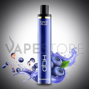 HQD CUVIE PLUS 1200 PUFFS BLUEBERRY DISPOSABLE POD VAPE