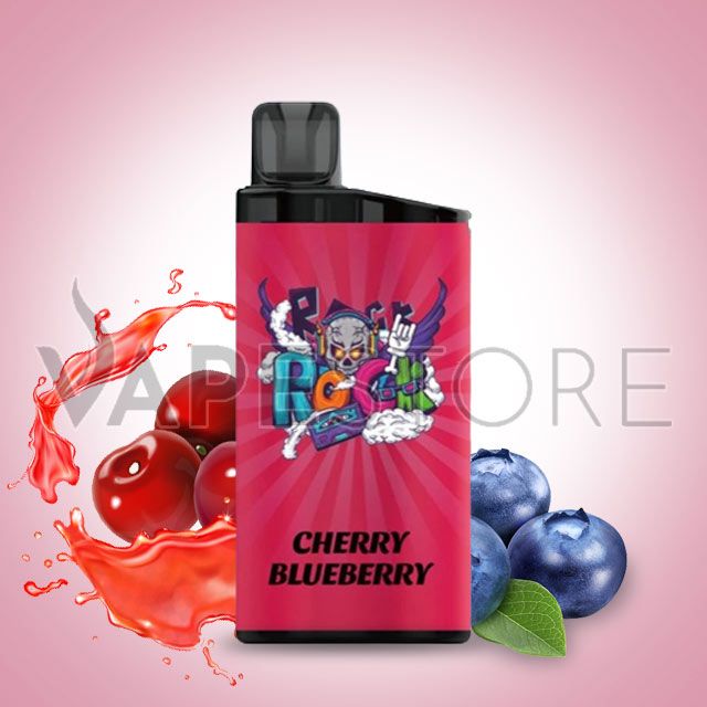 IGET BAR 3500 PUFFS CHERRY BLUEBERRY DISPOSABLE VAPE