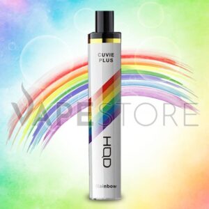HQD CUVIE PLUS 1200 PUFFS RAINBOW DISPOSABLE POD VAPE