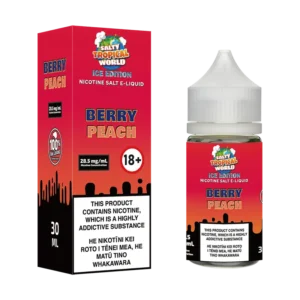 [Ice Edition] Berry Peach Nicotine Salt E-Liquid